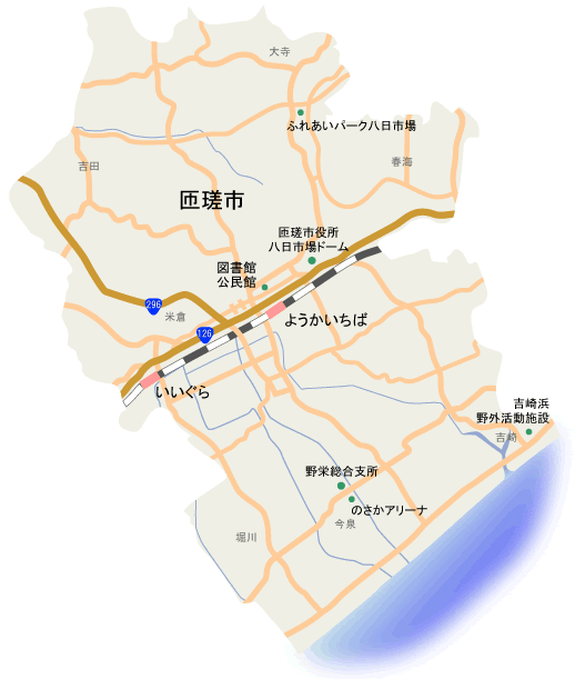 匝瑳市地図